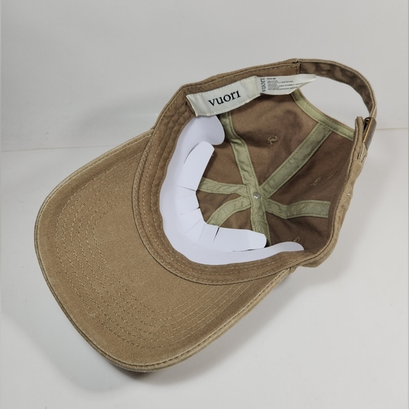 Vuori V8027 Camel Tan Ball Cap Hat Adjustable - Picture 4 of 4